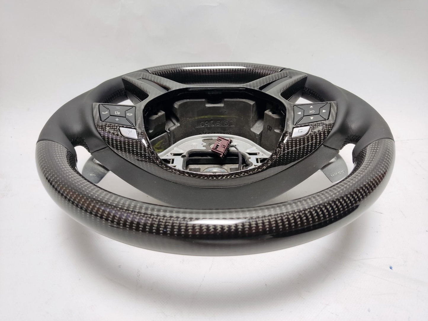 Mercedes-Benz G-Class E-Class GL ML W463 W166 W212 Steering Wheel Carbon Leather