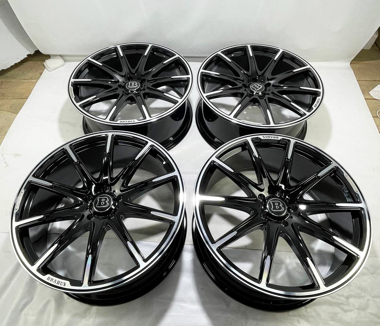 Mercedes-Benz W463 W463A W464 G-Class R24 Brabus Style Monoblock Z Platinum Rims