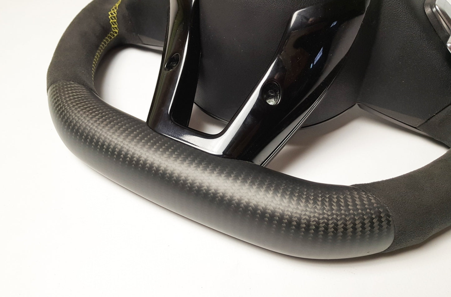 Mercedes-Benz C-Class W205 AMG Steering Wheel Satin Carbon Alcantara