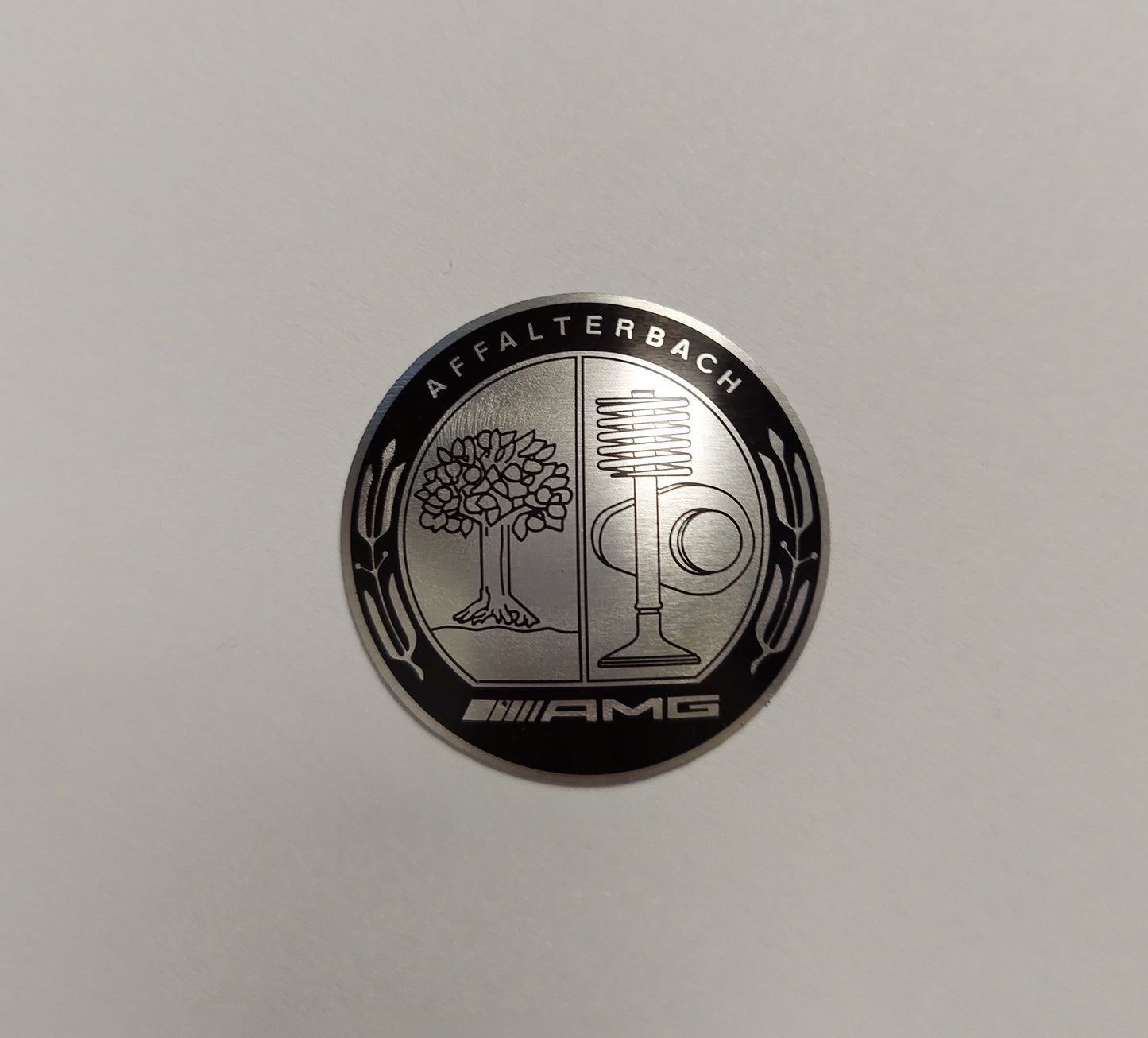 Badge for Gear Shift Knob AMG Affalterbach Style Metal Emblem for Mercedes Benz Cars