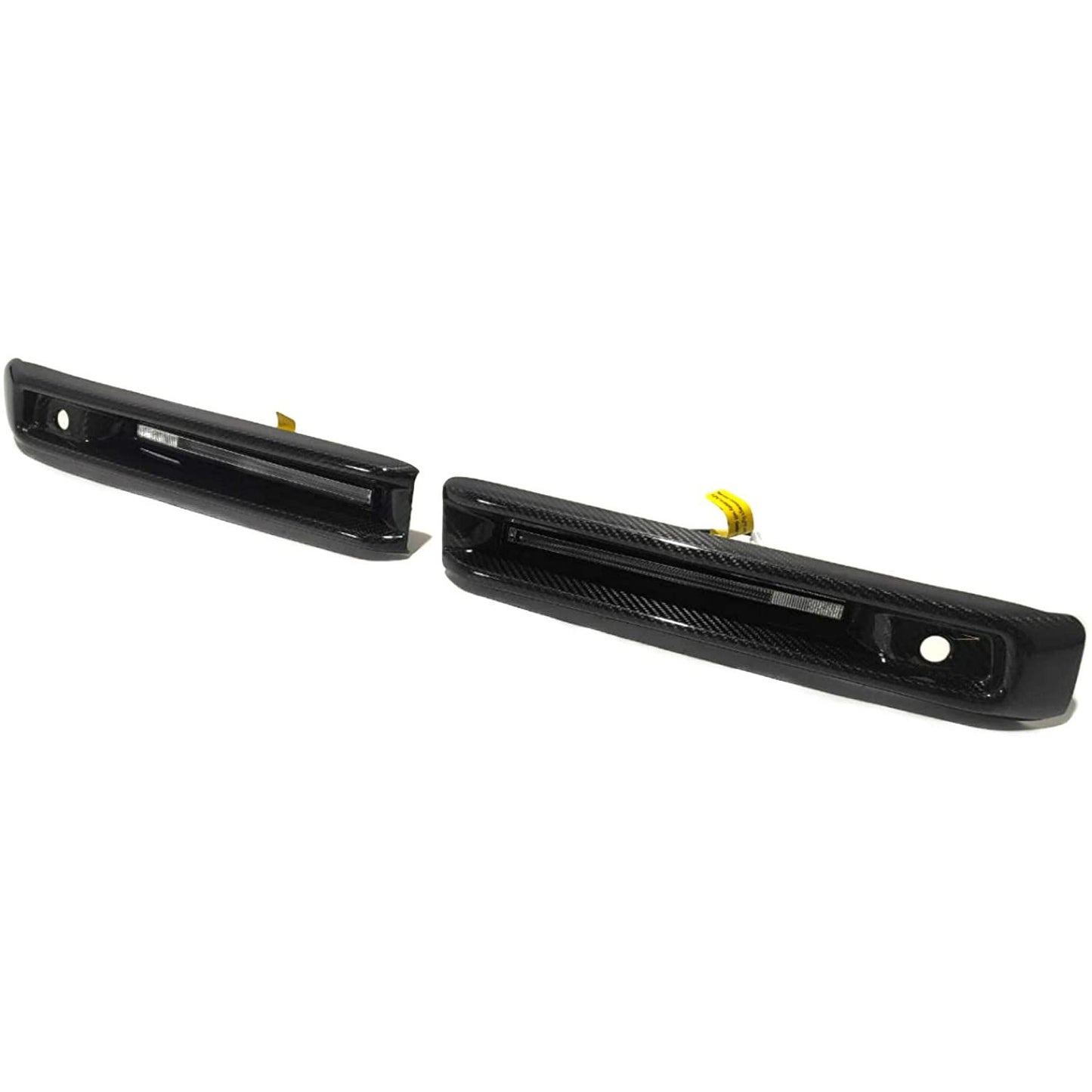 AMG Style Carbon Fiber LED Front Bumper Attachments for Mercedes-Benz G-Class W463A