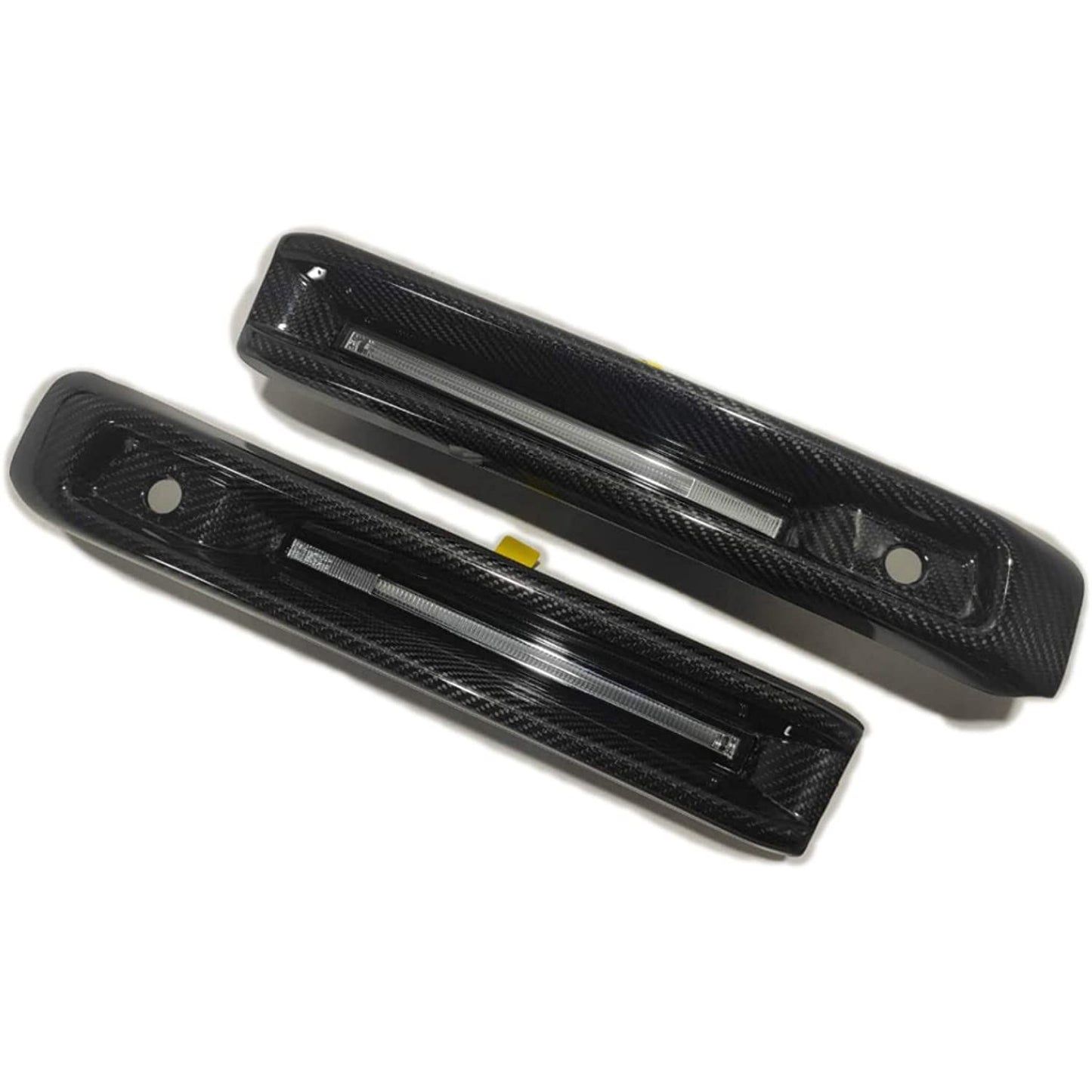 AMG Style Carbon Fiber LED Front Bumper Attachments for Mercedes-Benz G-Class W463A