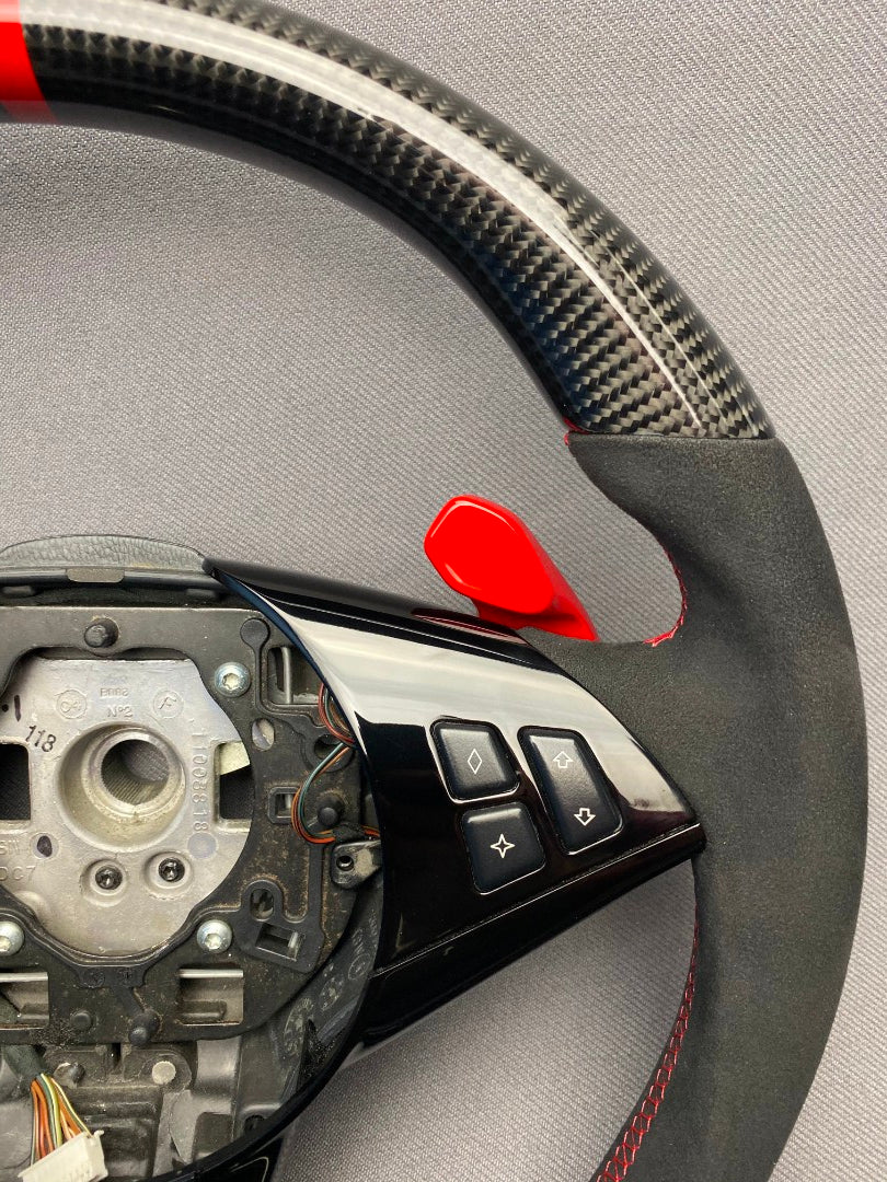 BMW E60 E63 E61 Steering Wheel Carbon Alcantara