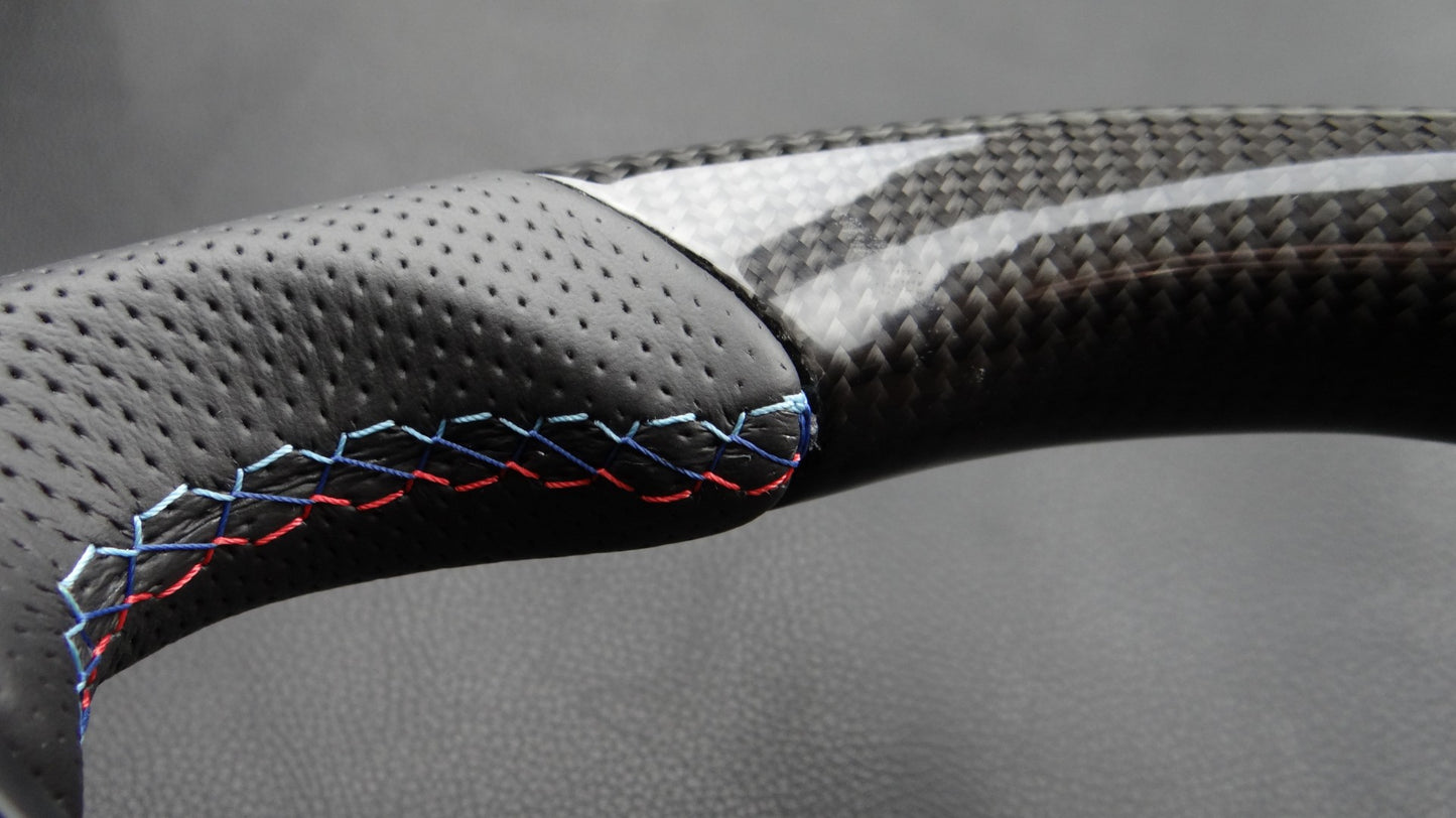 BMW F30 F31 F15 F16 Steering Wheel Carbon Leather