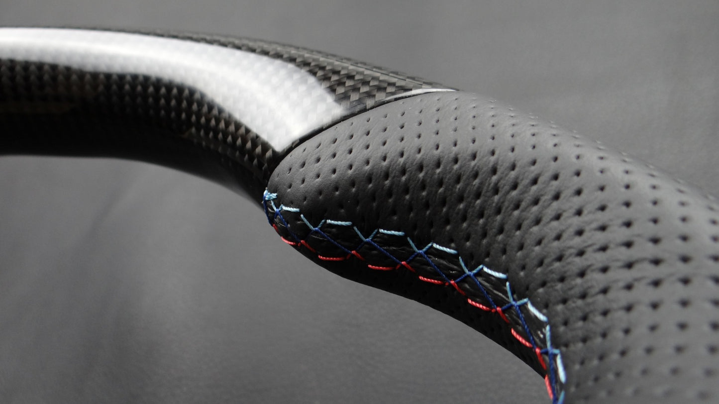 BMW F30 F31 F15 F16 Steering Wheel Carbon Leather