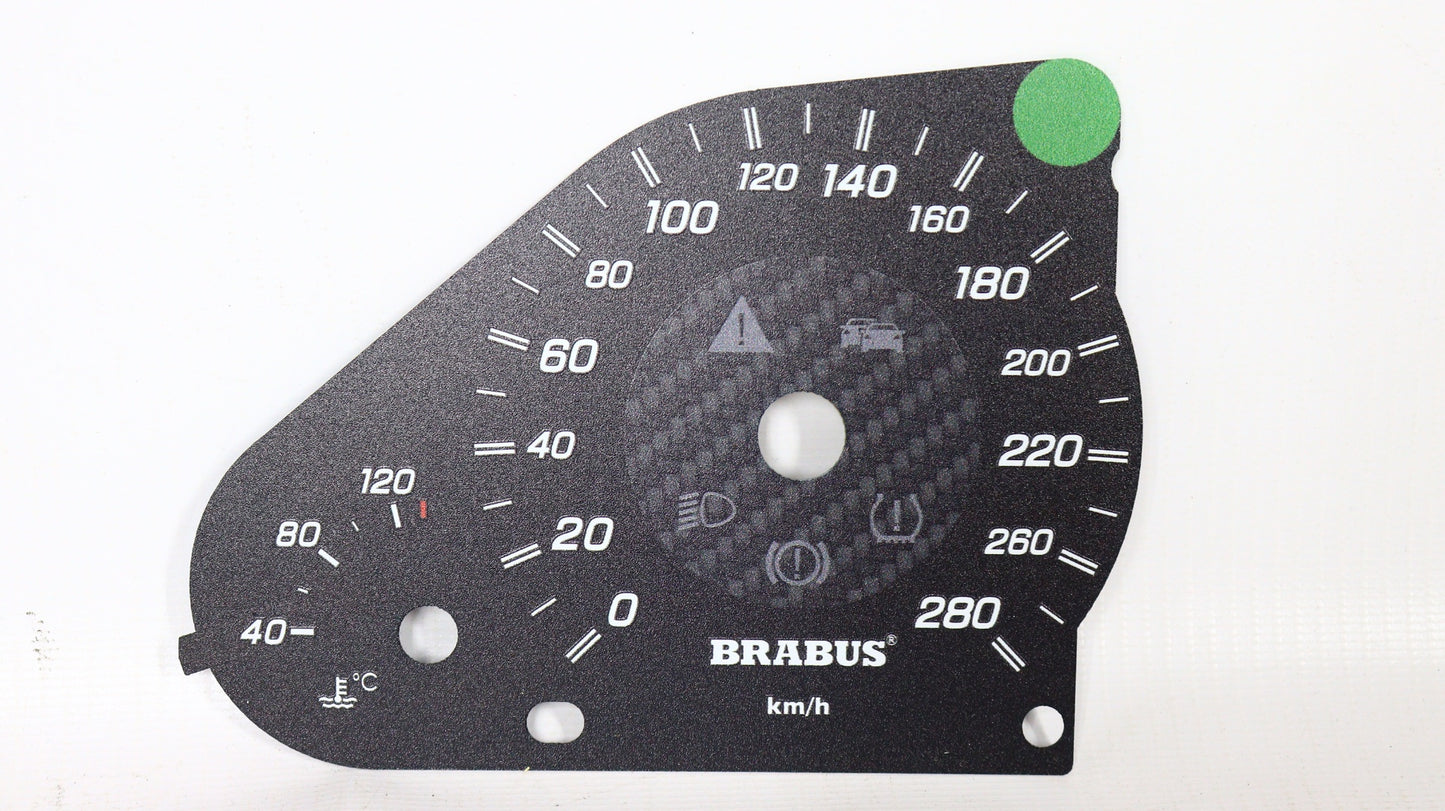 Brabus Style Instrument Cluster Dashboard for Mercedes W463 2007-2013