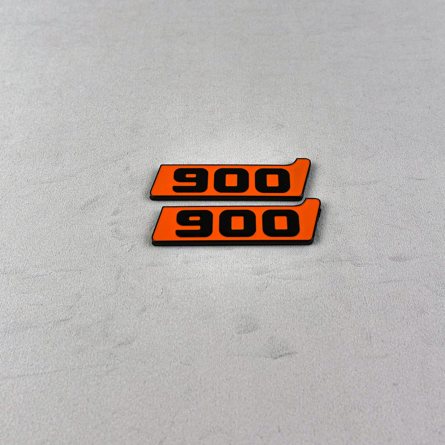 Brabus 900 Style Orange Metal Fender Emblem Logo Badge for Mercedes-Benz W463 G-Class G Wagon