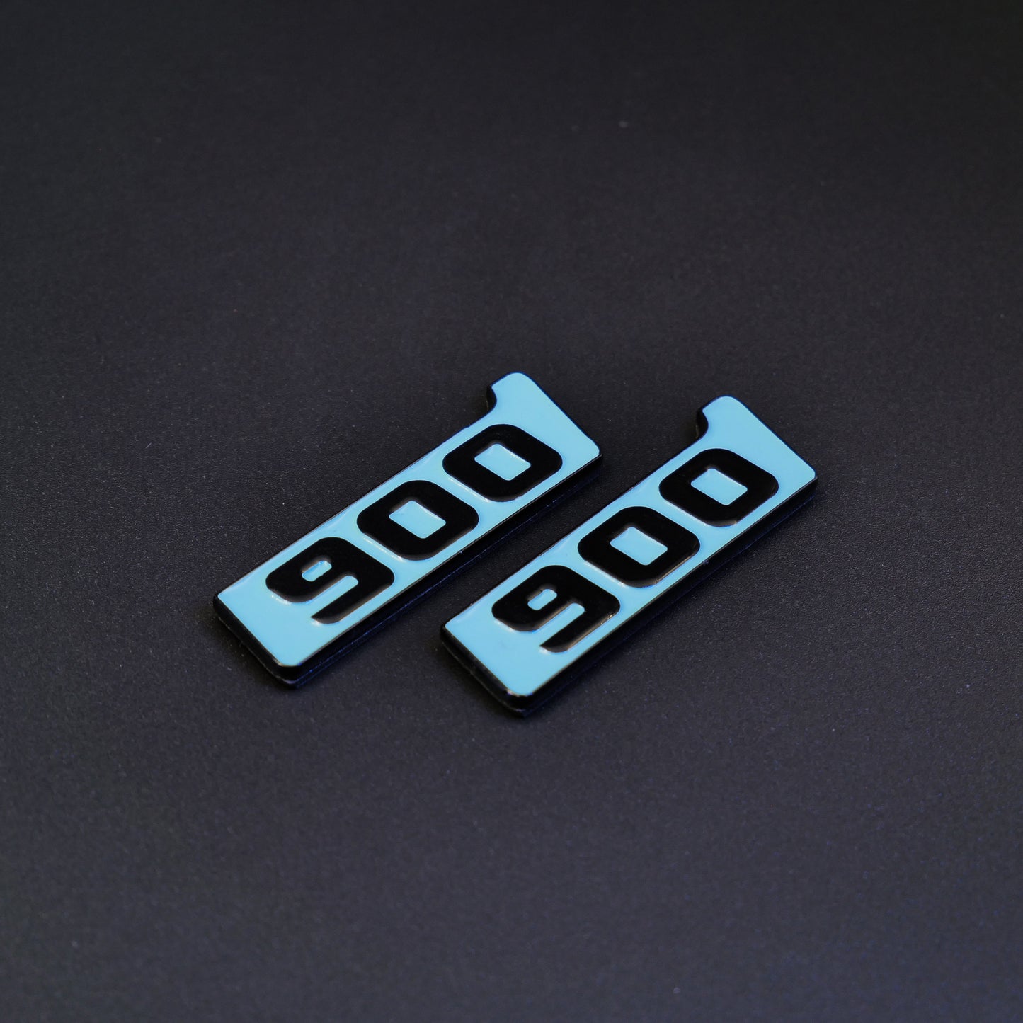 Brabus 900 Style Tiffany Blue Metal Fender Emblem Logo Badge for Mercedes-Benz W463 G-Class