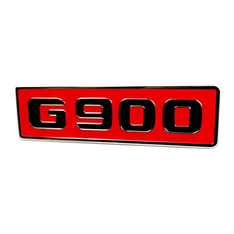 Brabus G900 Style Metal Fender Emblem Logo Badges for Mercedes-Benz W463 G-Class 3 pcs