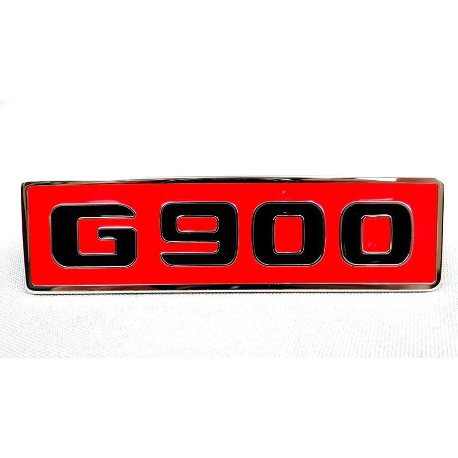 Brabus G900 Style Metal Fender Emblem Logo Badges for Mercedes-Benz W463 G-Class 3 pcs