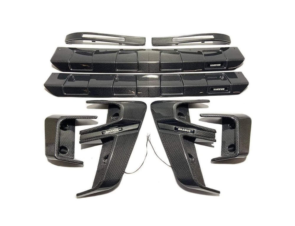 Carbon Fiber Brabus Style Widestar Exterior Trim Body Kit for Mercedes-Benz G-Class W463A