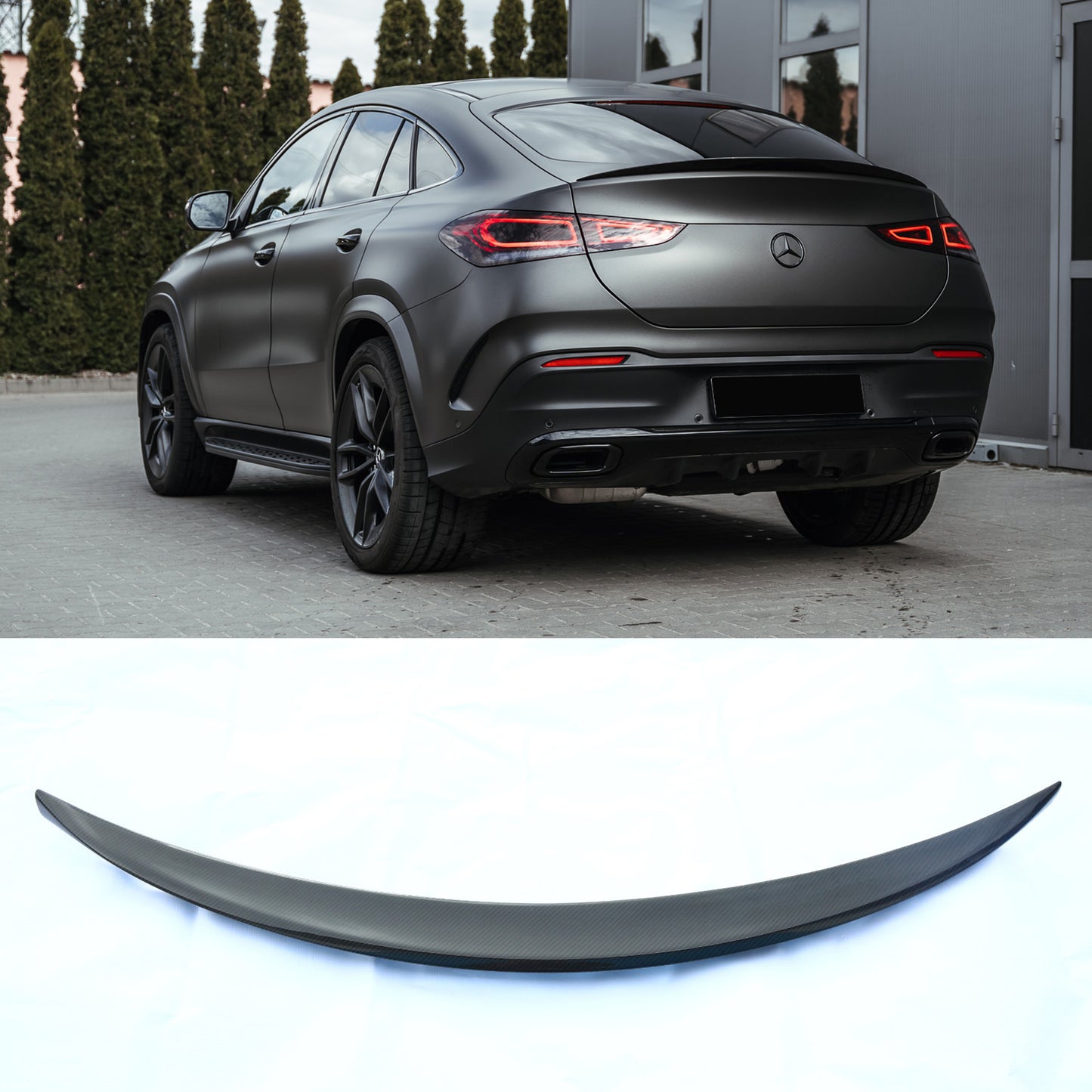 Carbon Fiber Rear Spoiler for Mercedes-Benz GLE-Class W292
