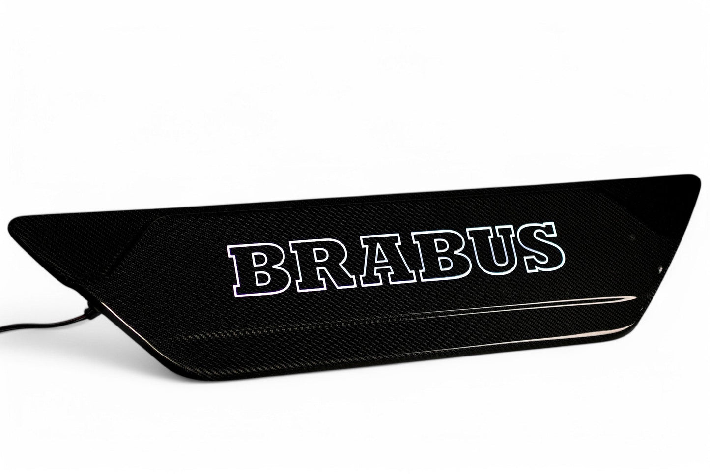 Carbon Brabus LED Rear Door Attachment for W463A W465 G Wagon