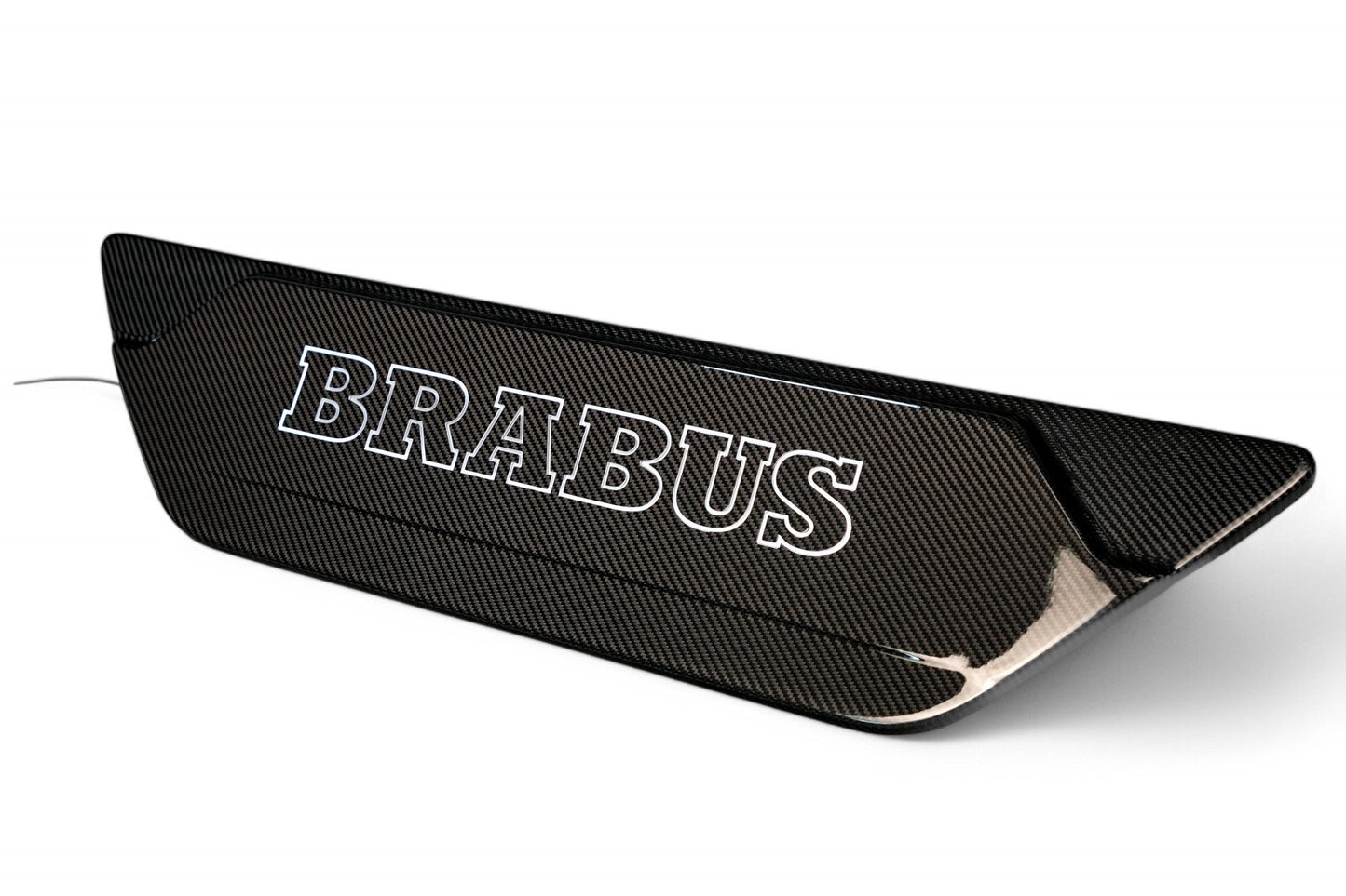 Carbon Brabus LED Rear Door Attachment for W463A W465 G Wagon