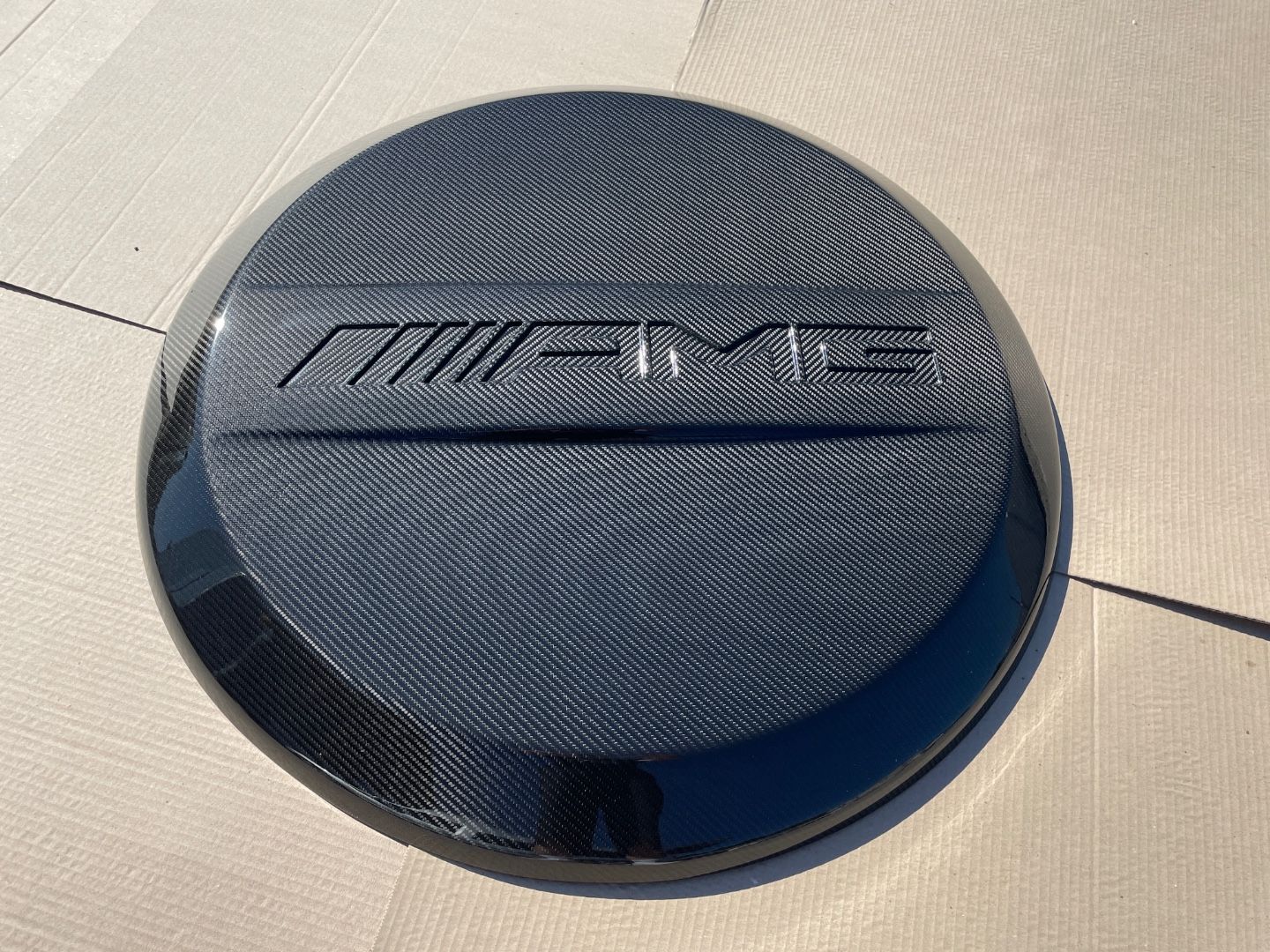 Carbon Fiber AMG Rear Spare Tire Cover for W465 G-Class G Wagon