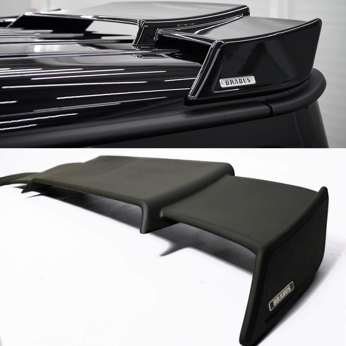 Fiberglass Rear Roof Spoiler Brabus Style for Mercedes-Benz W463A G-Class