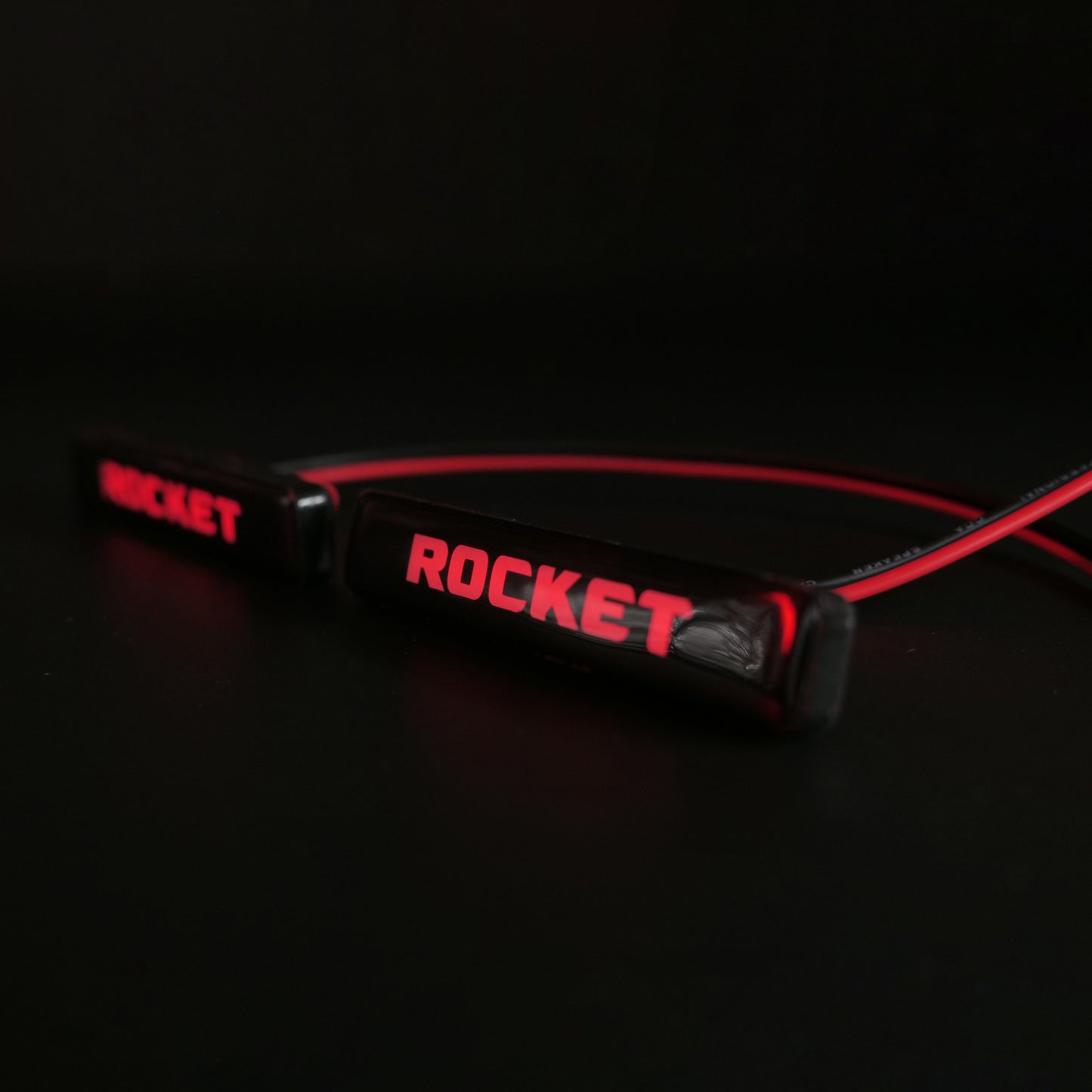 G Wagon LED Fender Emblem Rocket Style Red Logo for Mercedes w463a w464 2pcs