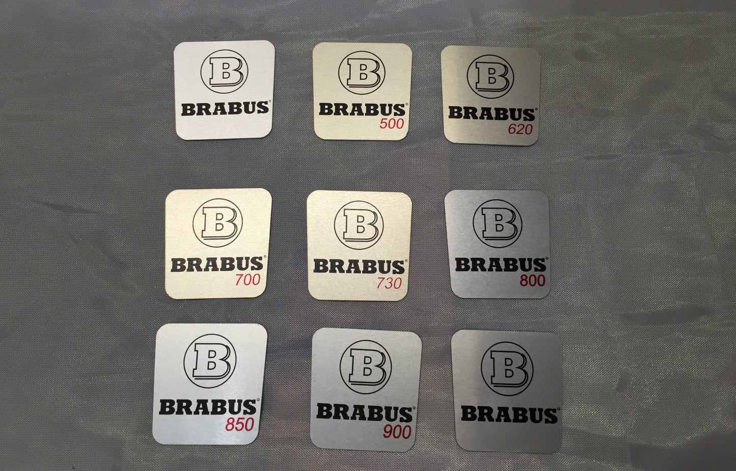 Brabus Style Badge for Gear Shift Knob Metal Emblem for Mercedes Benz Cars