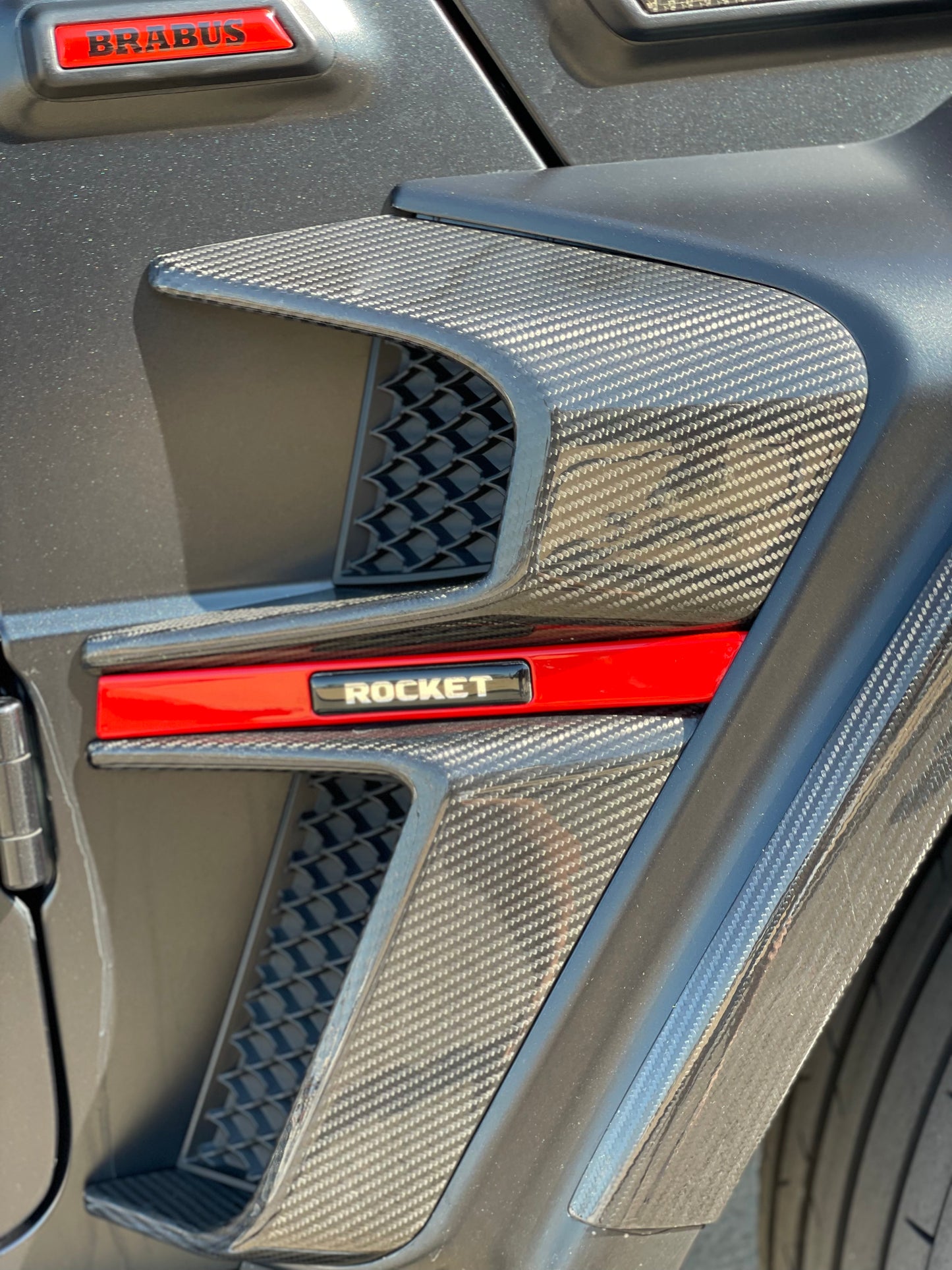 Carbon Fiber Brabus Style Rocket G900 Body Kit + Plastic Widestar Body Kit for Mercedes-Benz W463A G Wagon 2019+