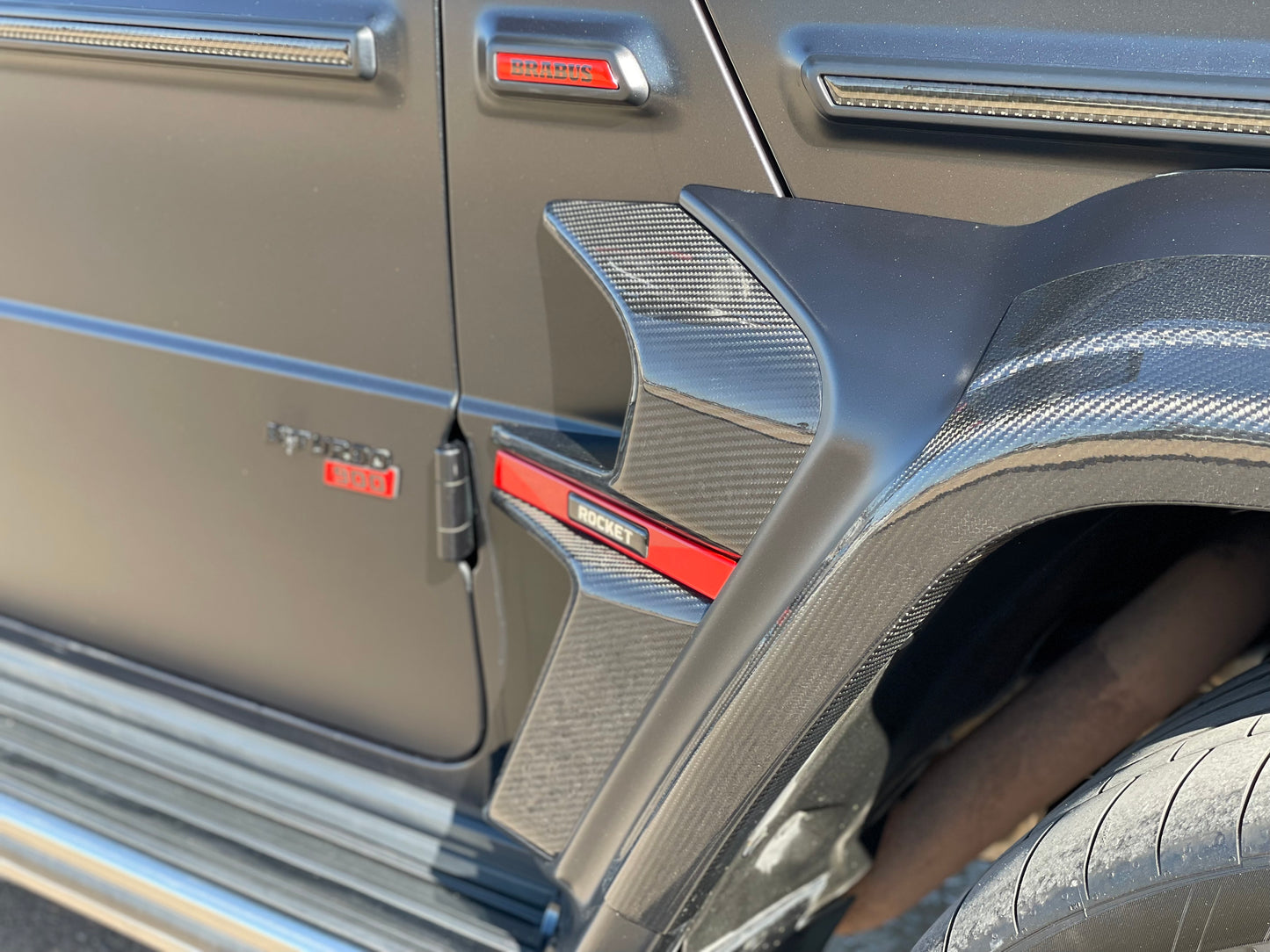 Carbon Fiber Brabus Style Rocket G900 Body Kit + Plastic Widestar Body Kit for Mercedes-Benz W463A G Wagon 2019+