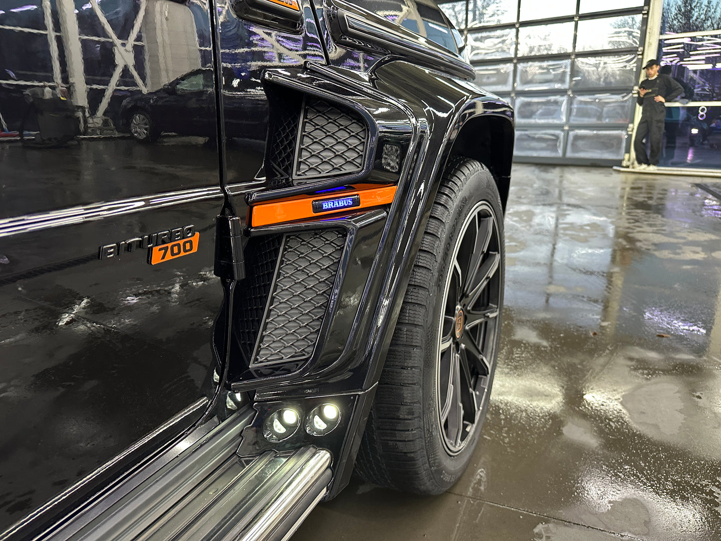 Plastic Brabus Style Widestar Body Kit for Mercedes-Benz W463A G-Class