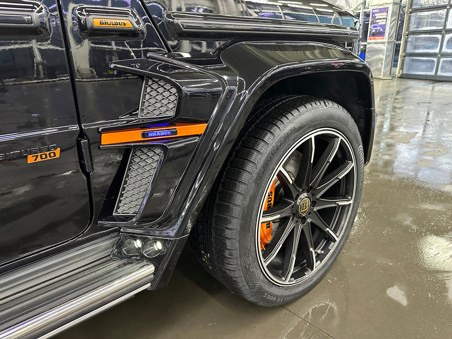 Plastic Brabus Style Widestar Body Kit for Mercedes-Benz W463A G-Class