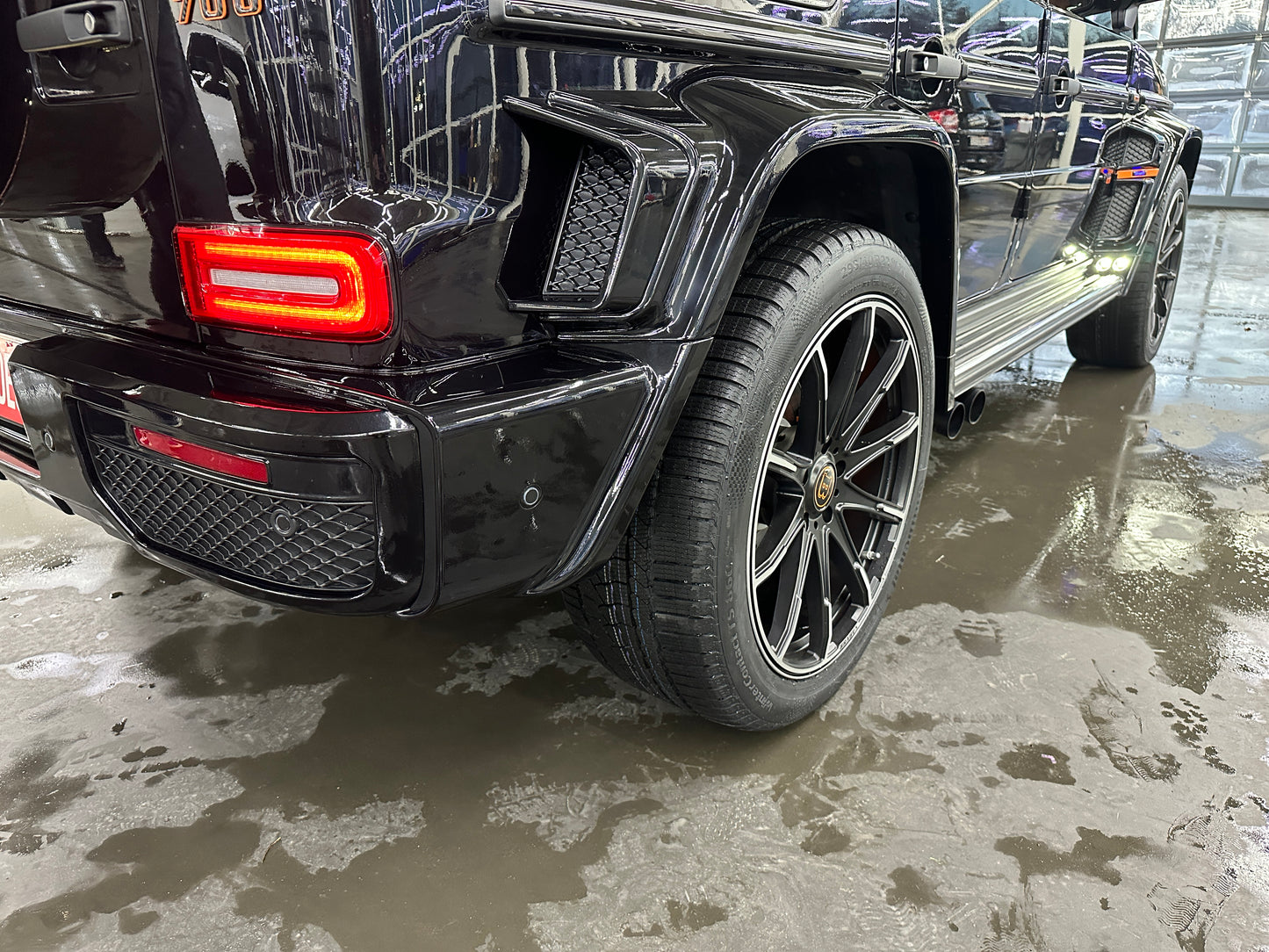 Plastic Brabus Style Widestar Body Kit for Mercedes-Benz W463A G-Class