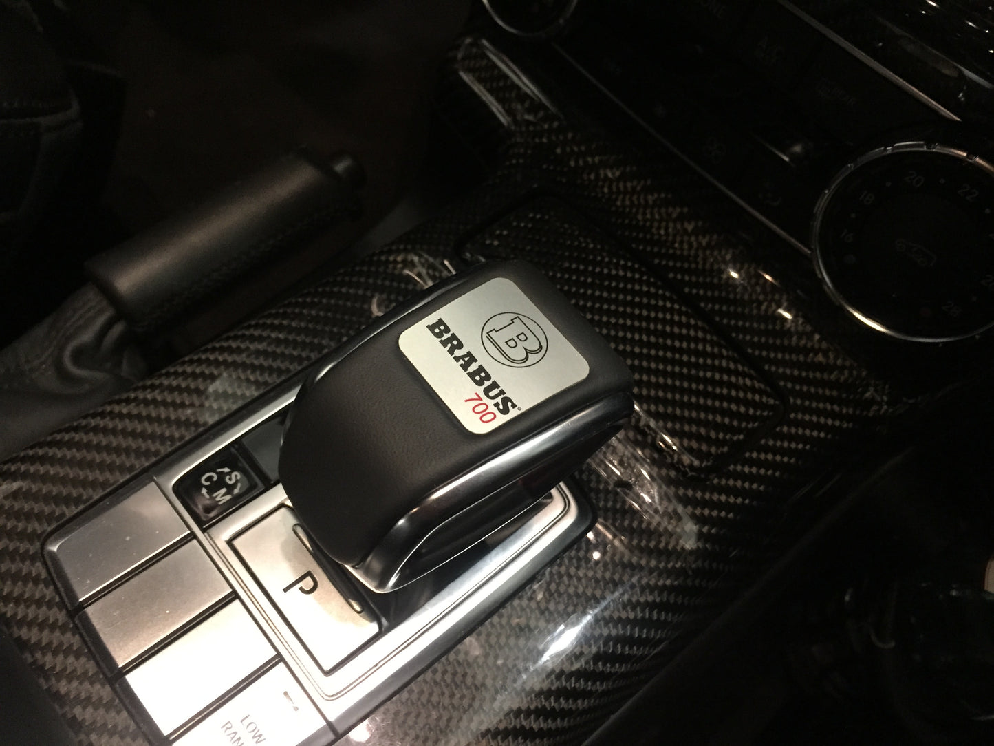 Brabus Style Badge for Gear Shift Knob Metal Emblem for Mercedes Benz Cars