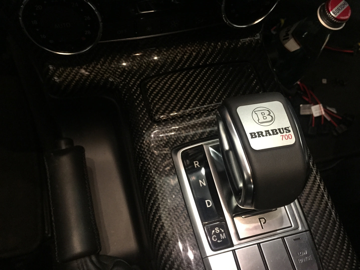 Brabus Style Badge for Gear Shift Knob Metal Emblem for Mercedes Benz Cars