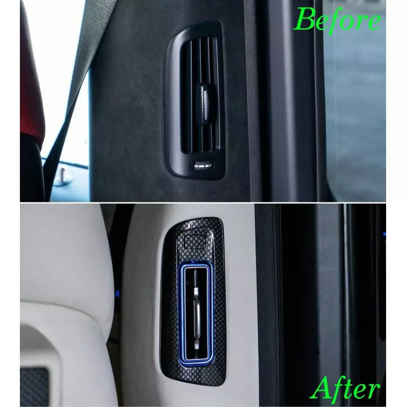 Interior Air Vent Deflectors LED for B Pillars fit W463A G Wagon