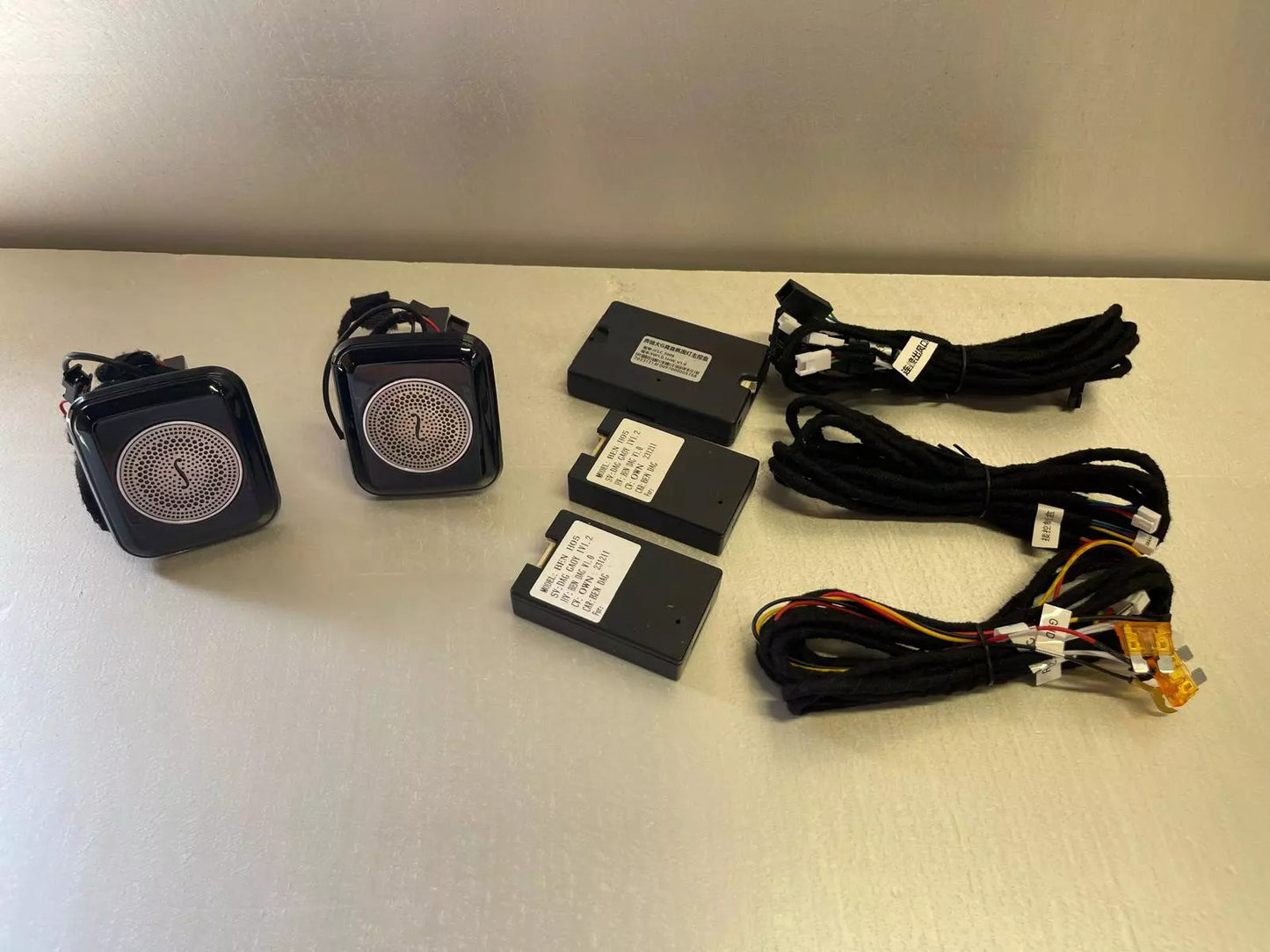Interior Ambient Light LED 3D Rotary Tweeter Speakers W463A G Wagon