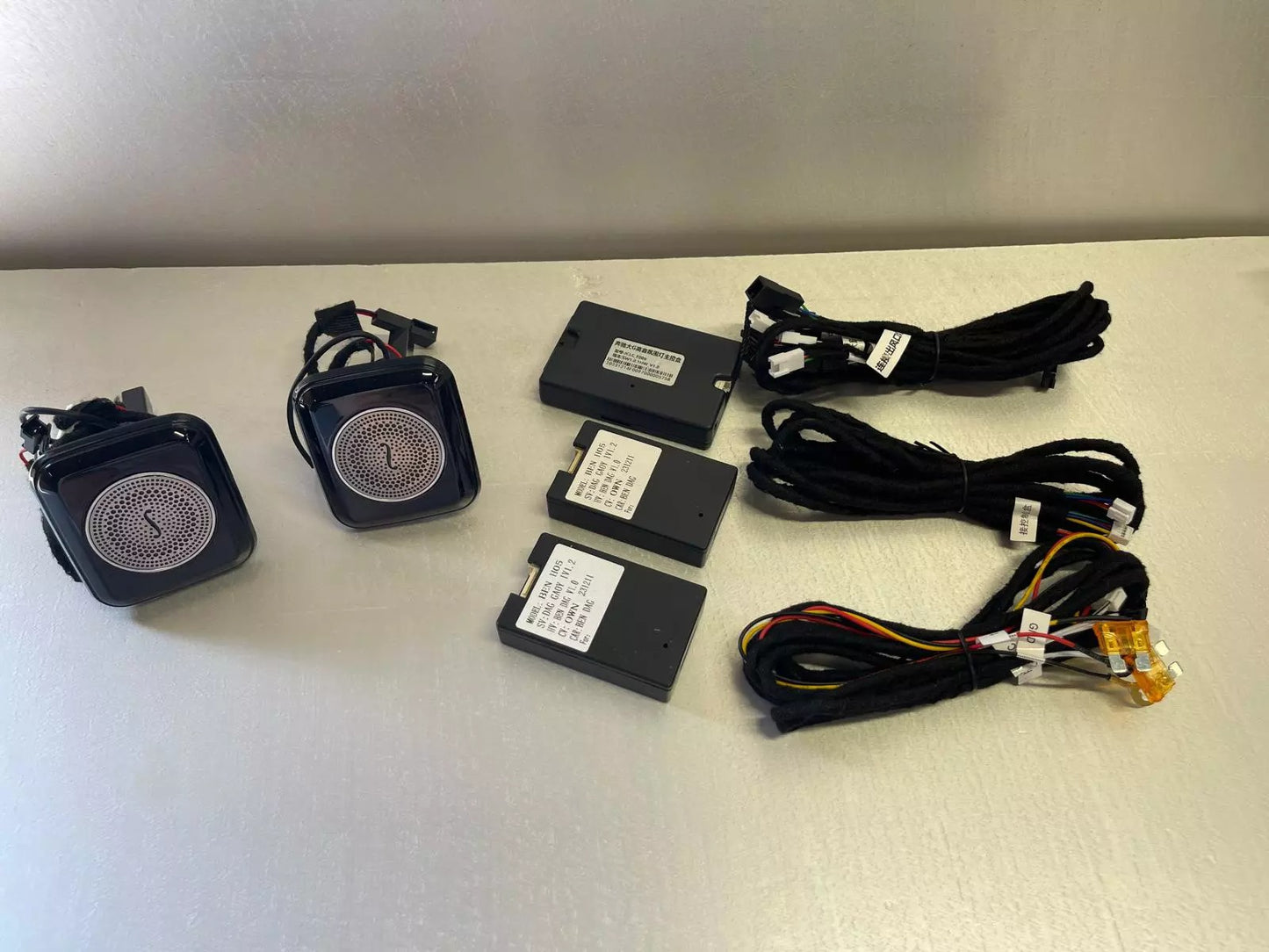 Interior Ambient Light LED 3D Rotary Tweeter Speakers W463A G Wagon