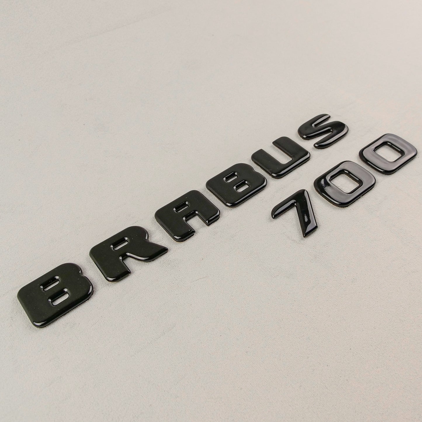 Metal Black Brabus 700 Style Emblem Logo Badge for Mercedes-Benz W463 G-Class G Wagon
