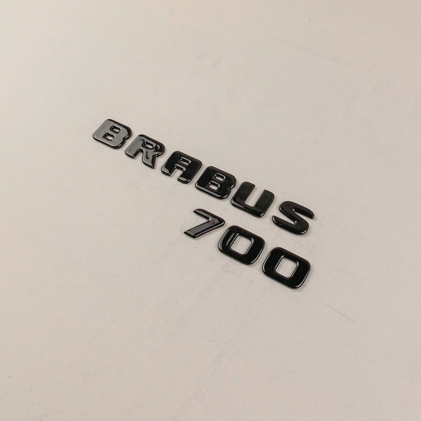 Metal Black Brabus 700 Style Emblem Logo Badge for Mercedes-Benz W463 G-Class G Wagon