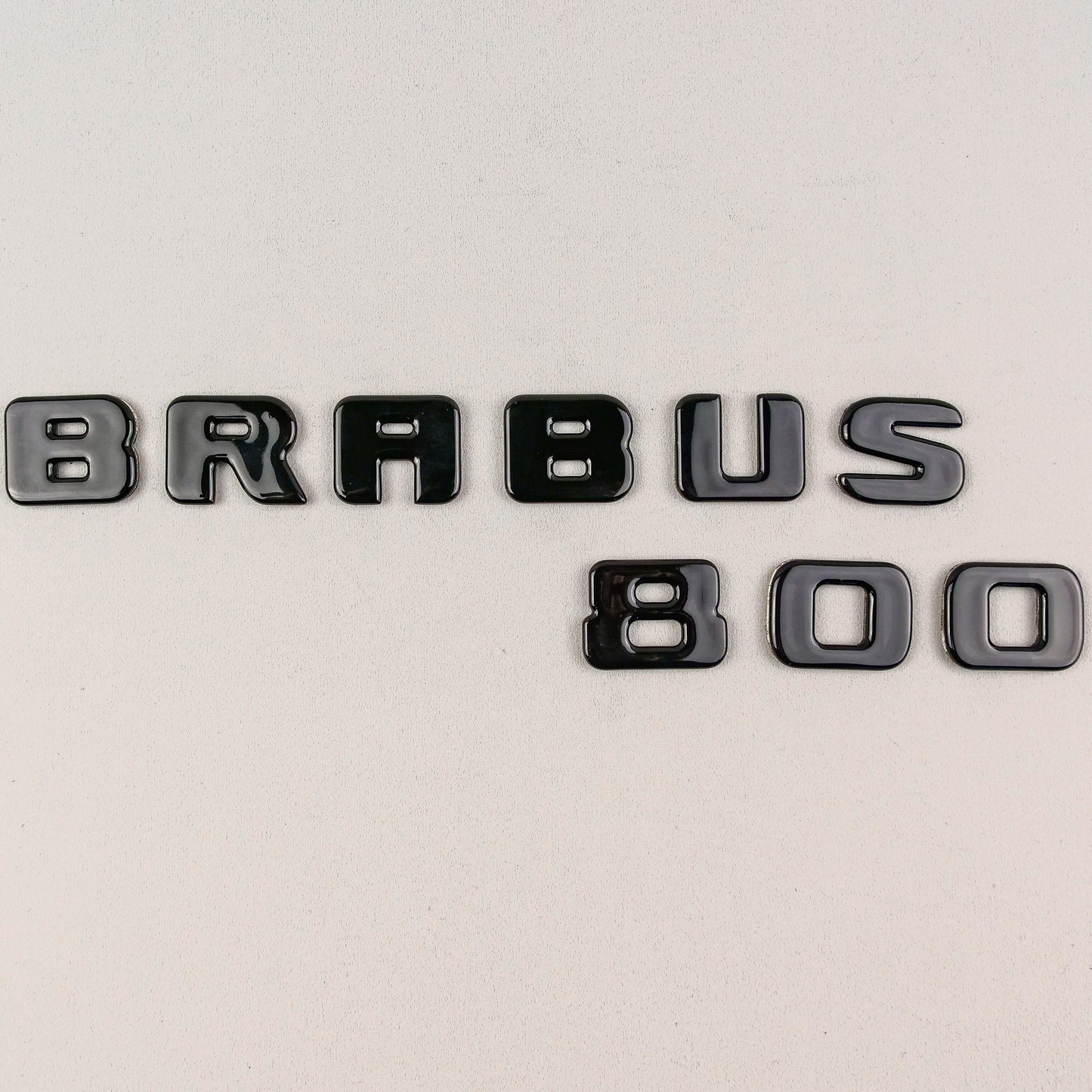 Metal Black Brabus 800 Style Emblem Logo Badge for Mercedes-Benz W463 G-Class G Wagon