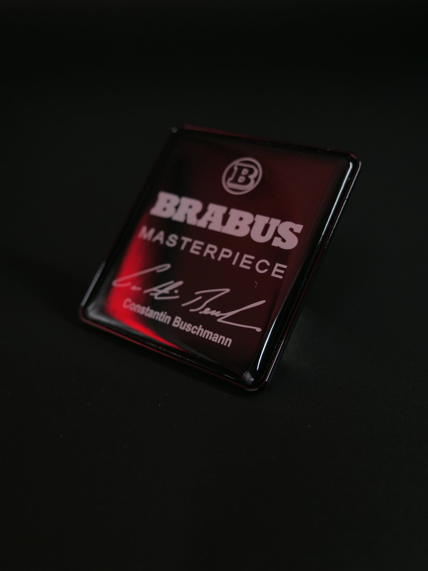 Brabus Masterpiece Style Seat Metal Emblems Set 4 pcs Mercedes-Benz W463A G-Class