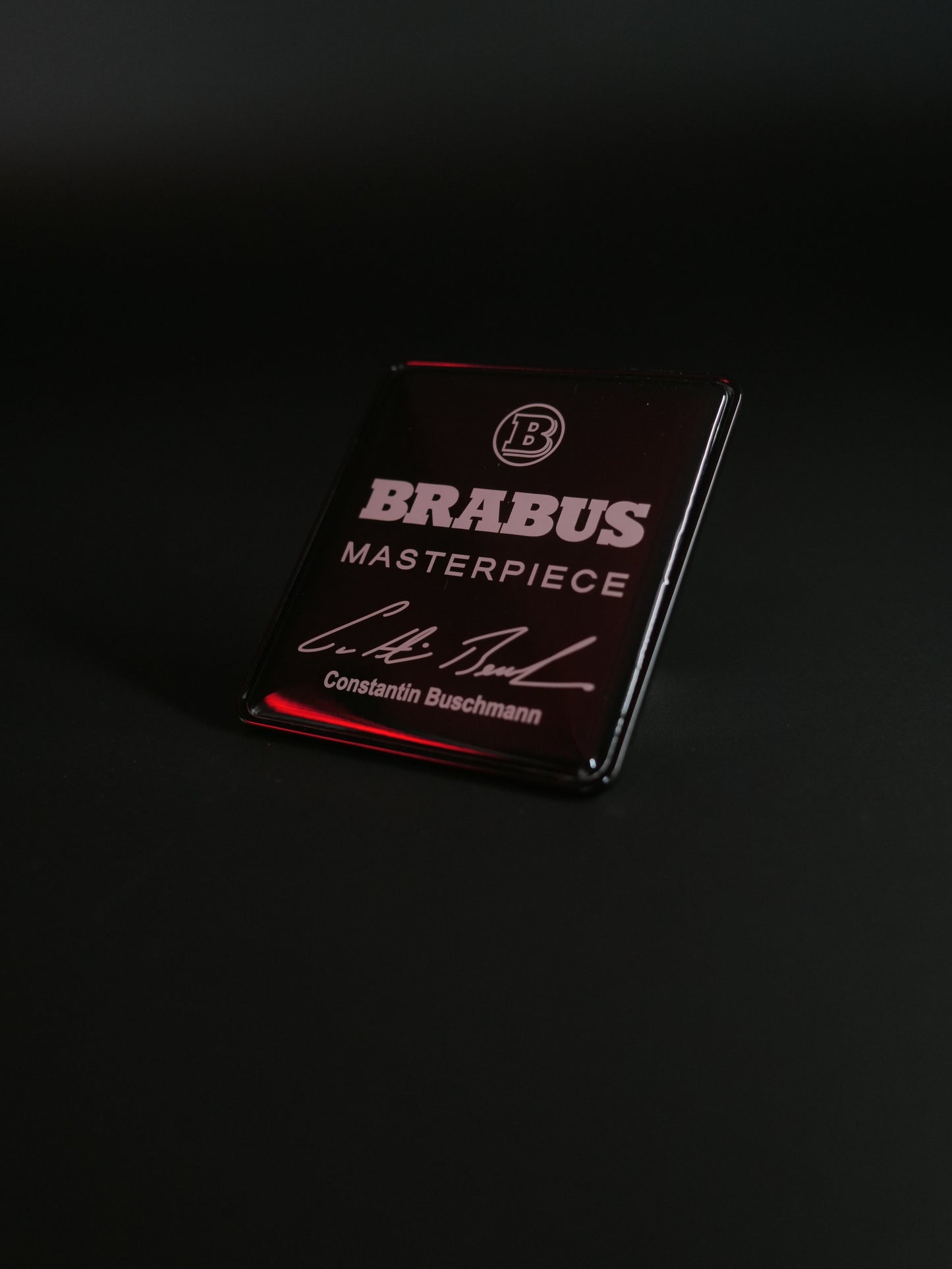 Brabus Masterpiece Style Seat Metal Emblems Set 4 pcs Mercedes-Benz W463A G-Class