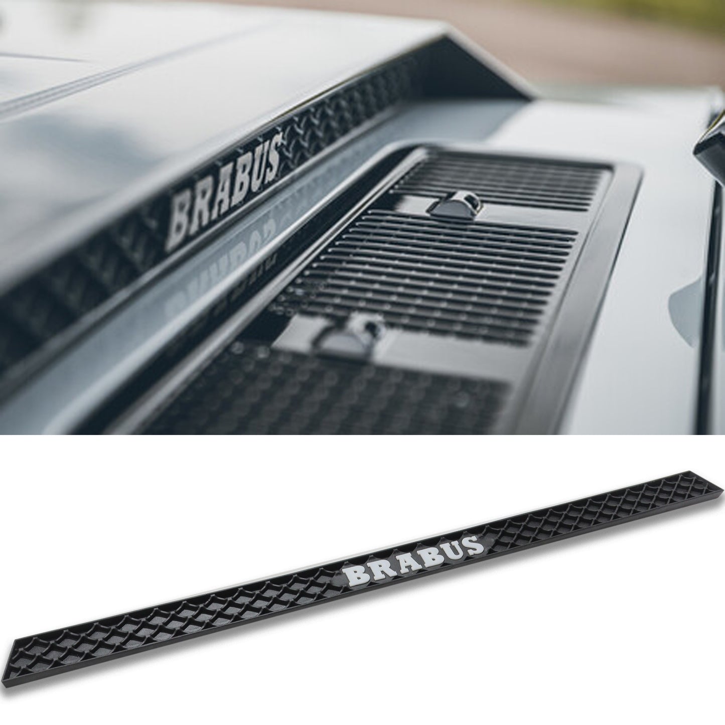 Plastic Brabus Style Hood Scoop Tail Mesh for Mercedes Benz G class W464 W463a G63 G500 G350