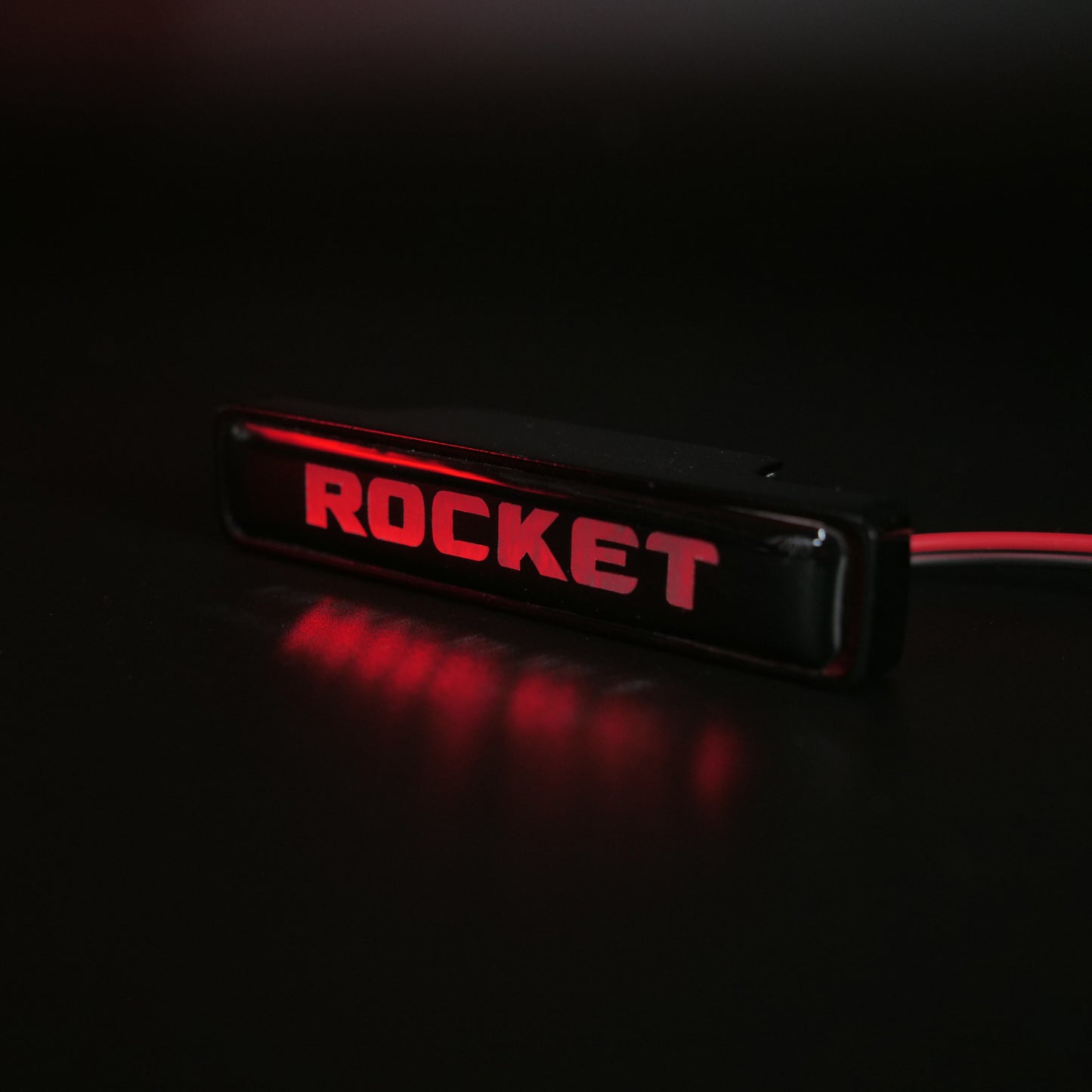 Rocket Style LED Grill Red Badge Grille Emblem Logo for Mercedes W463A G Wagon G63 G500 G55