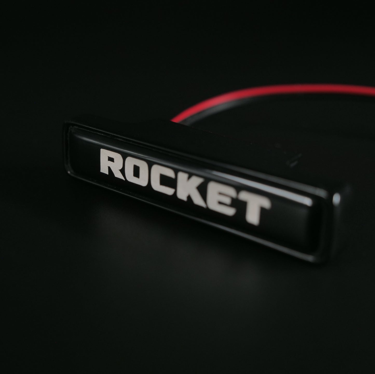 Rocket Style LED Grill White Badge Grille Emblem Logo for Mercedes W463A G Wagon G63 G500 G55