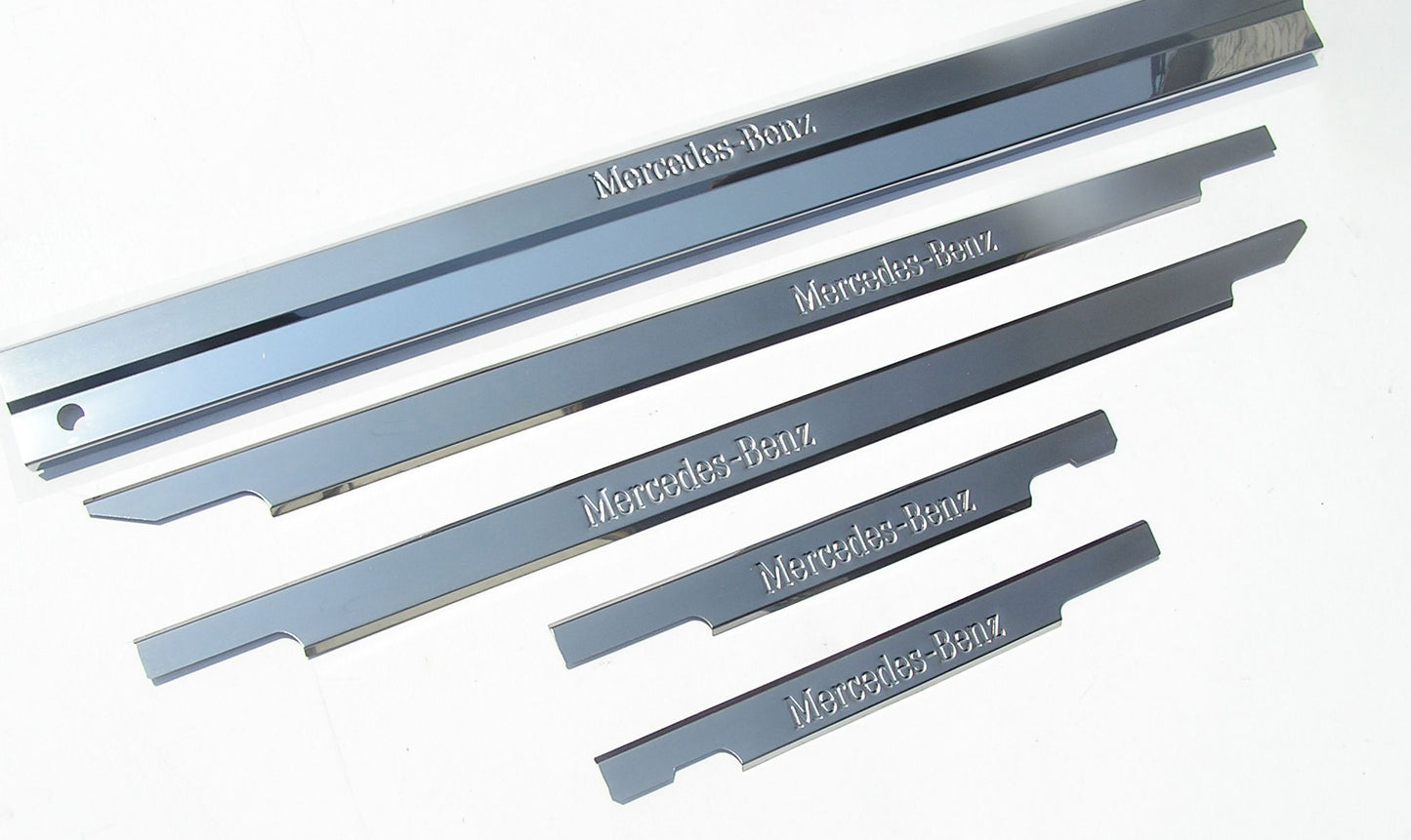 Mercedes-Benz W463 G-Class Stainless Steel LED Door Sills Set of 5 pcs