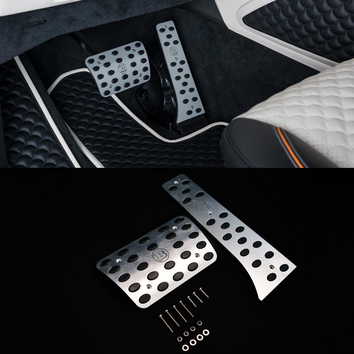 W464 W463A Brabus Style Pedal Covers Set for G Wagon Mercedes G-Class
