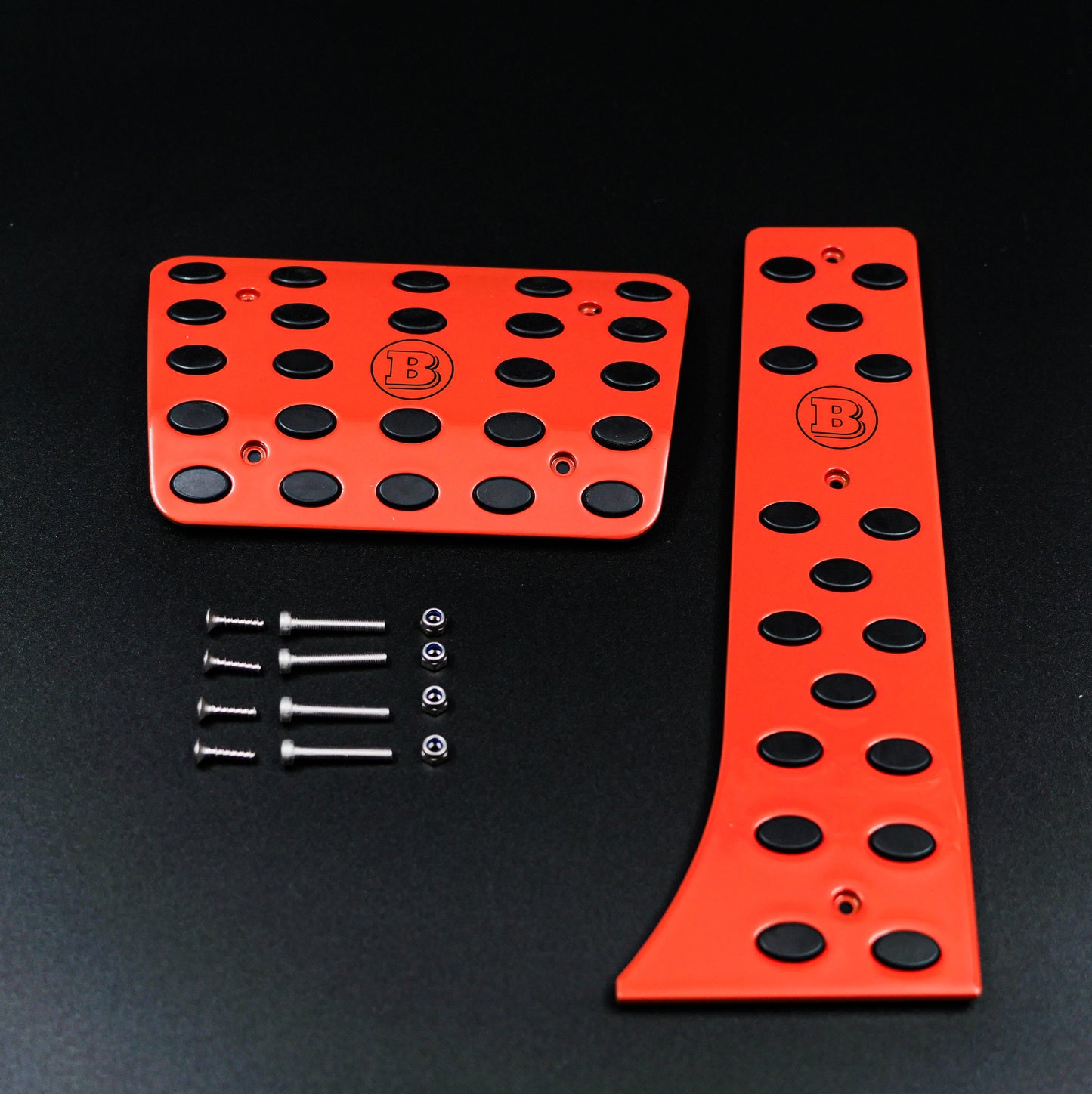 W464 W463A Orange Brabus Pedal Covers Set for G Wagon G-Class