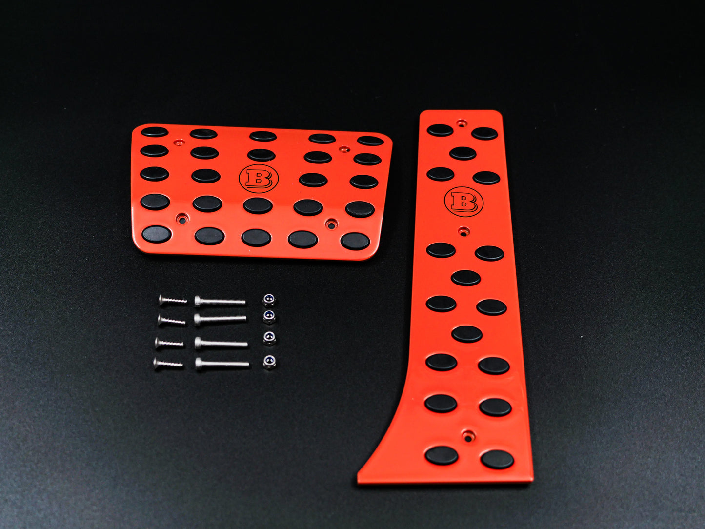 W464 W463A Orange Brabus Pedal Covers Set for G Wagon G-Class
