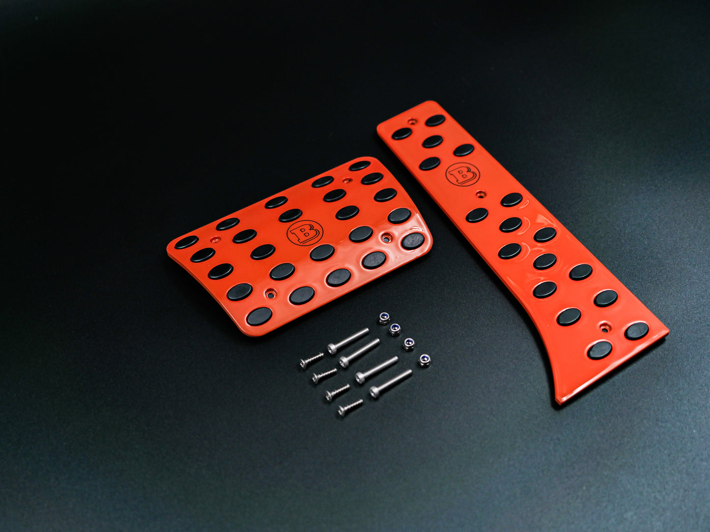W464 W463A Orange Brabus Pedal Covers Set for G Wagon G-Class
