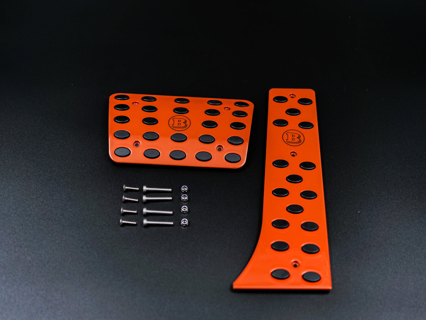 W464 W463A Orange Brabus Pedal Covers Set for G Wagon G-Class