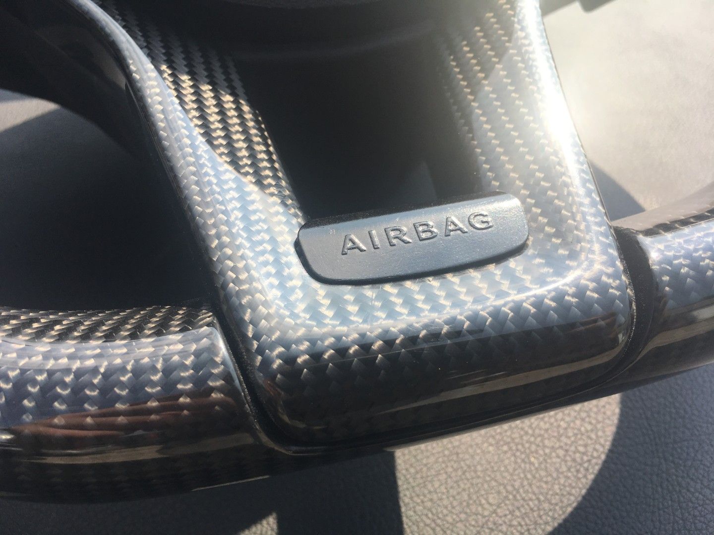 Mercedes-Benz E-Class CLS SLK W172 W212 W218 Steering Wheel Carbon Leather