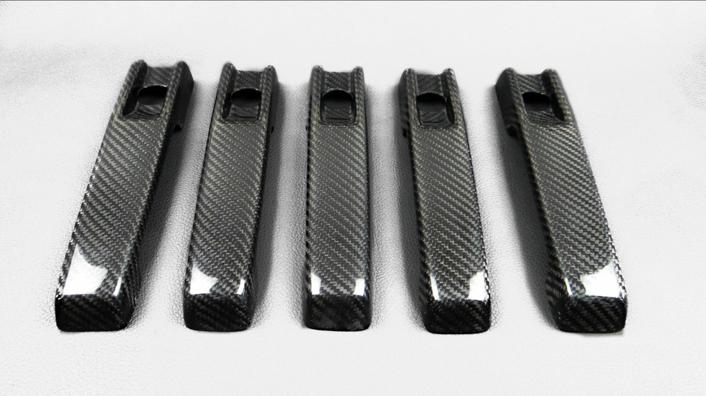 Carbon Fiber Brabus Style Door Handle Covers for Mercedes-Benz W463 W463A G-Class