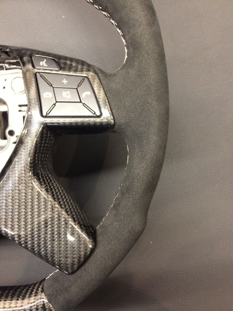Mercedes-Benz E-Class G-Class W463 GL ML W166 X166 Steering Wheel Carbon Alcantara