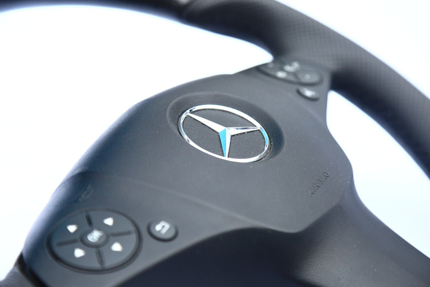 Mercedes-Benz E-Class W207 W212 Steering Wheel Carbon Leather